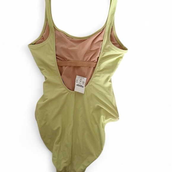 J. Crew NWT Light Green One Piece Swimsuit Small - Picture 4 of 6